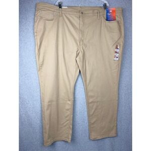 NWT Levis 541 Athletic Taper Pants Mens 52x30 Big Tall Khaki All season tech